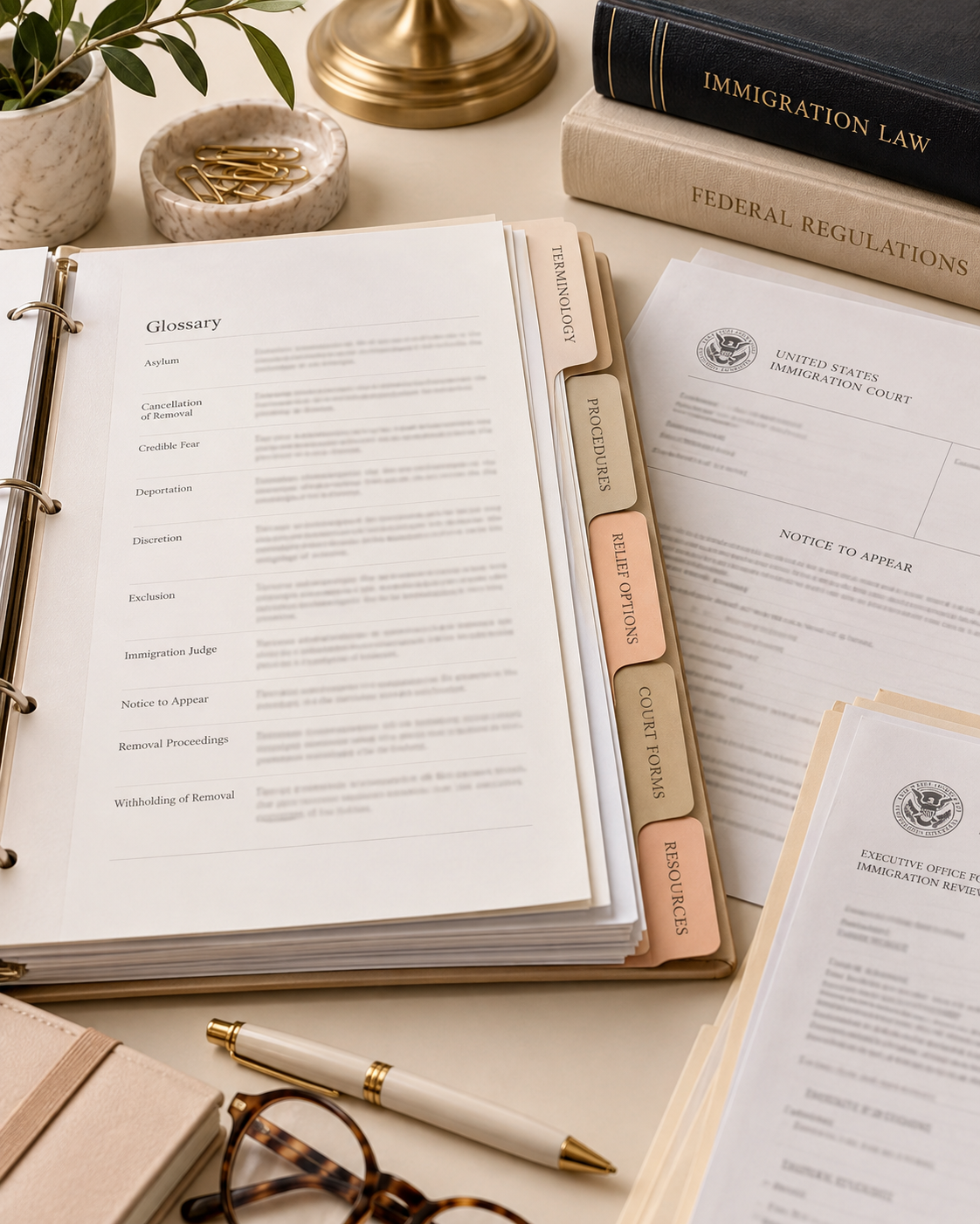 Common Terms Used in Removal Proceedings