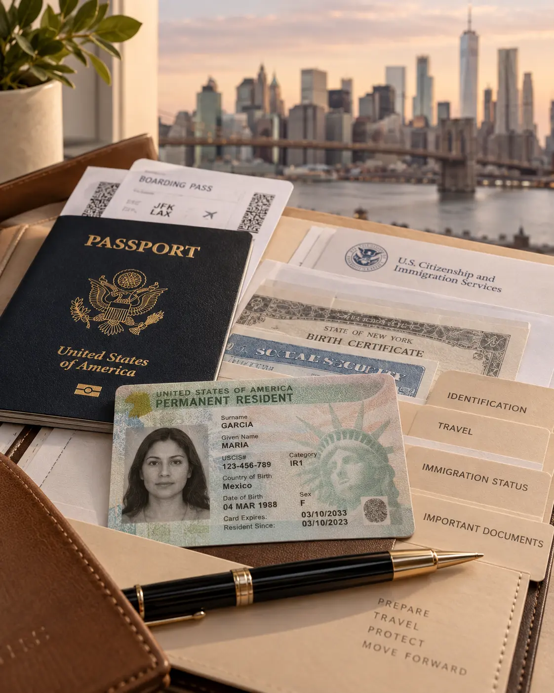 Domestic Travel Information for Green Card Holders